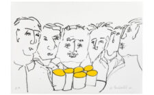 Atelierbesuch bei Gottfried Bechtold zum Bloomsday