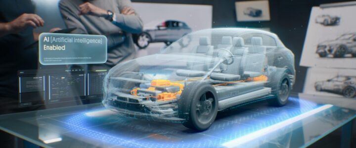 Development,Engineers,Are,Testing,Driverless,Autopilot,System,Integrated,Into,An